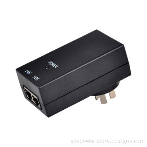 24W 1 Port PoE Midspan Injector for Wireless Access Point, IP and CCTV Camera